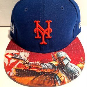 New Era Star Wars New York Mets Fitted Hat Size 7 1/8 MLB